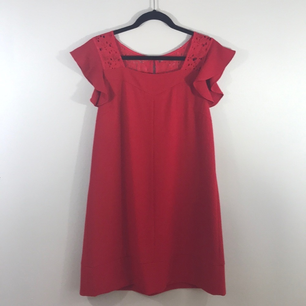 Anthropologie HD in Paris Ref Lace Crepe Dress 12